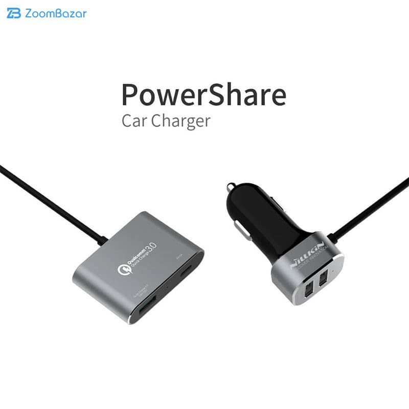 شارژر فندکی 57 وات نیلکین مدل PowerShare Car Charger — تصویر ۷