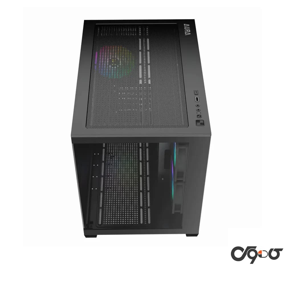 کیس کامپیوتر گیم دیاس مدل AURA GC10M V2 ARGB — تصویر ۲