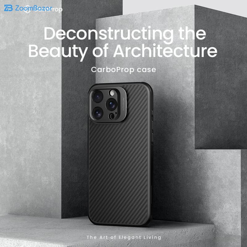 قاب نیلکین مدلCarboProp Magnetic Hole version مناسب برای گوشی موبایل اپل iPhone 16 Pro — تصویر ۳