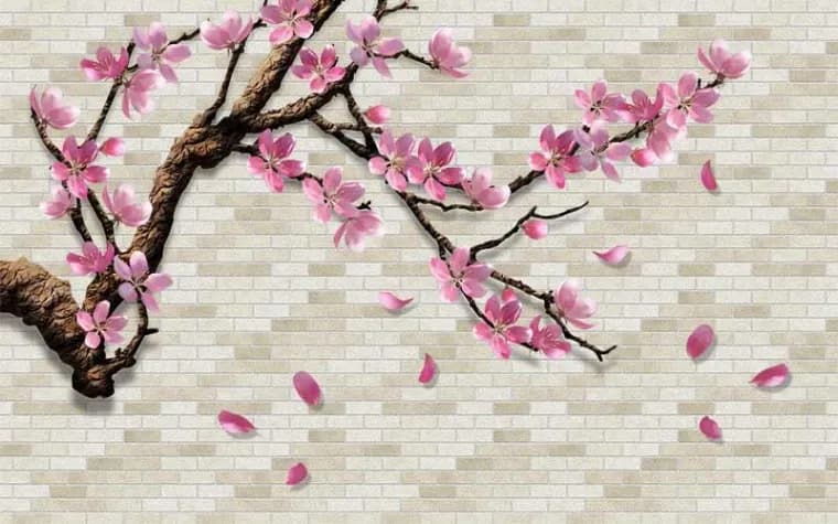 پوستر دیواری سه بعدی بهار آمد — تصویر ۲