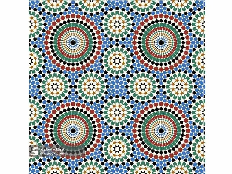 آسمان مجازی اسلیمی طرح مراکش