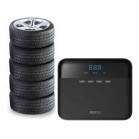 پمپ باد دیجیتال مدل 70mai Air Compressor Lite TP03 — تصویر ۱۲