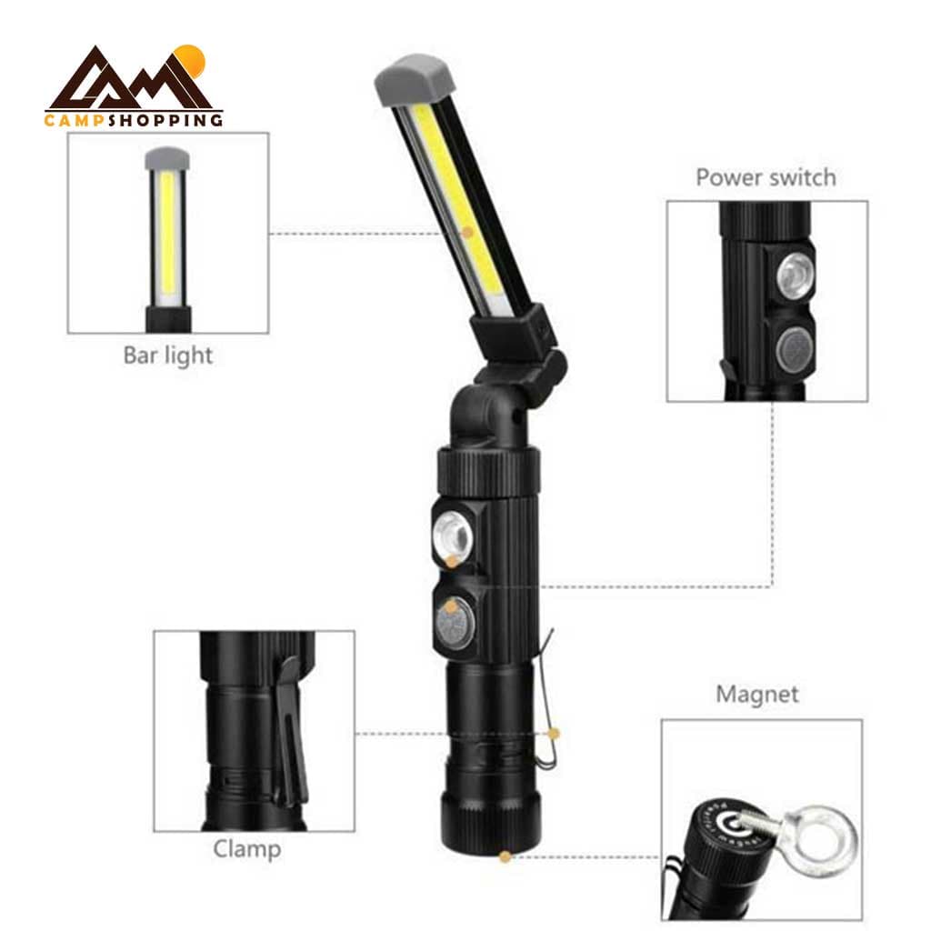 چراغ اضطراری LED WORK LAMP مدل W549 — تصویر ۳