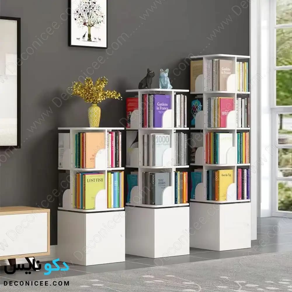 کتابخانه گردان مدل KG108 دکونایس — تصویر ۳