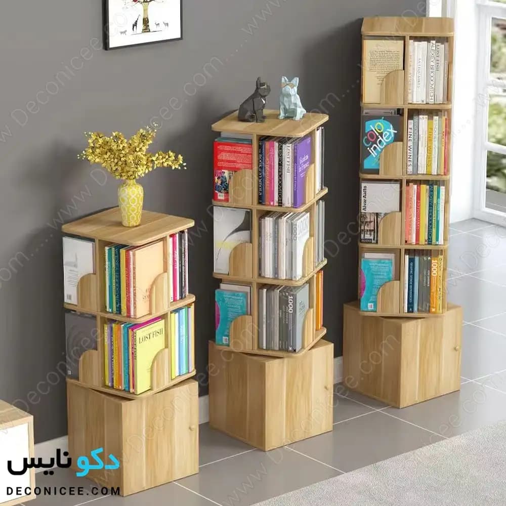 کتابخانه گردان مدل KG108 دکونایس — تصویر ۲