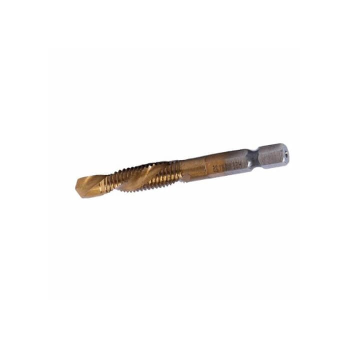 مته قلاویز سایز HSS 6542-M6X1 میلیمتر روکش تیتانیومی