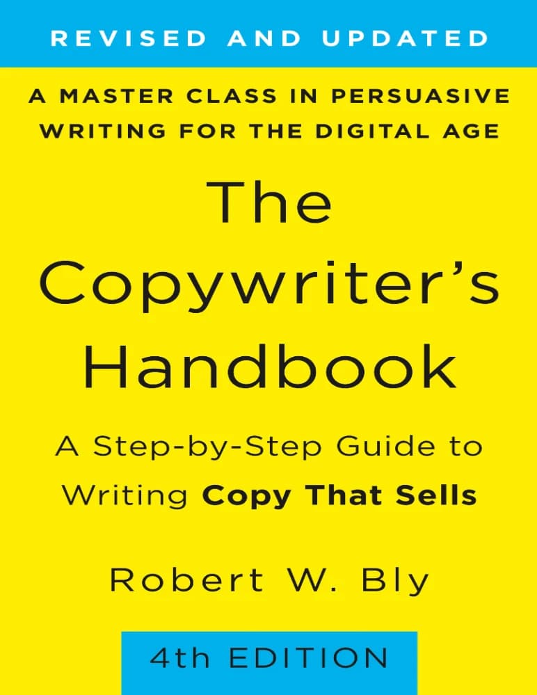 کتاب راهنمای کپی رایتر (The Copywriters Handbook) نسخه انگلیسی PDF | رابرت بلایت