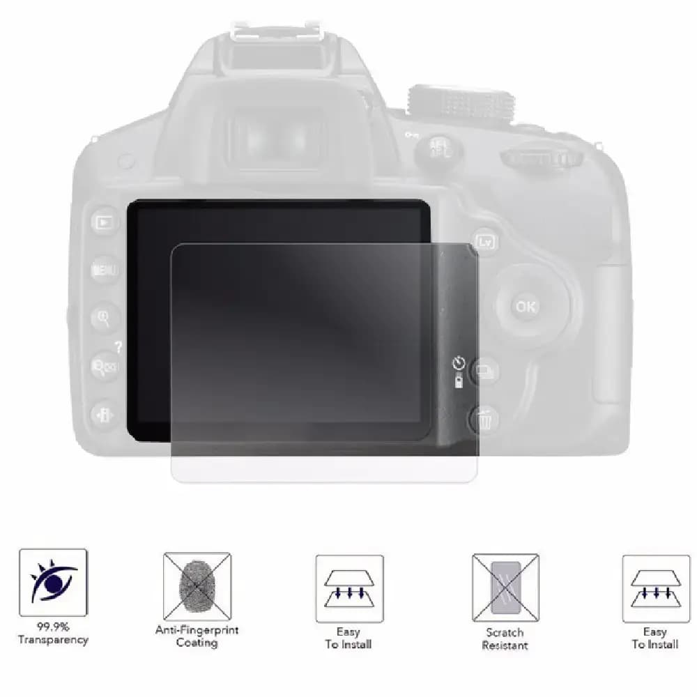 محافظ صفحه نمایش LCD Screen Protector for Canon 850D — تصویر ۴