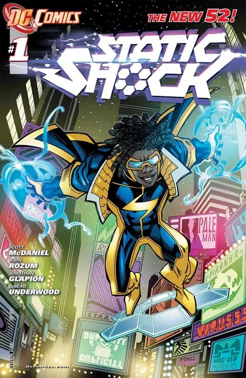 دانلود کمیک Static Shock #1 – 8 (2011-2012)