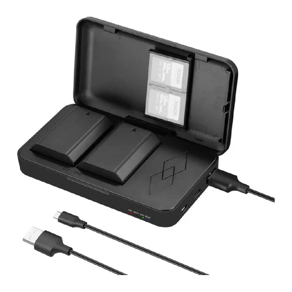 شارژر و باتری دوربین سونی نیور NEEWER Rechargable Kit NP-FZ100 (2 pack)