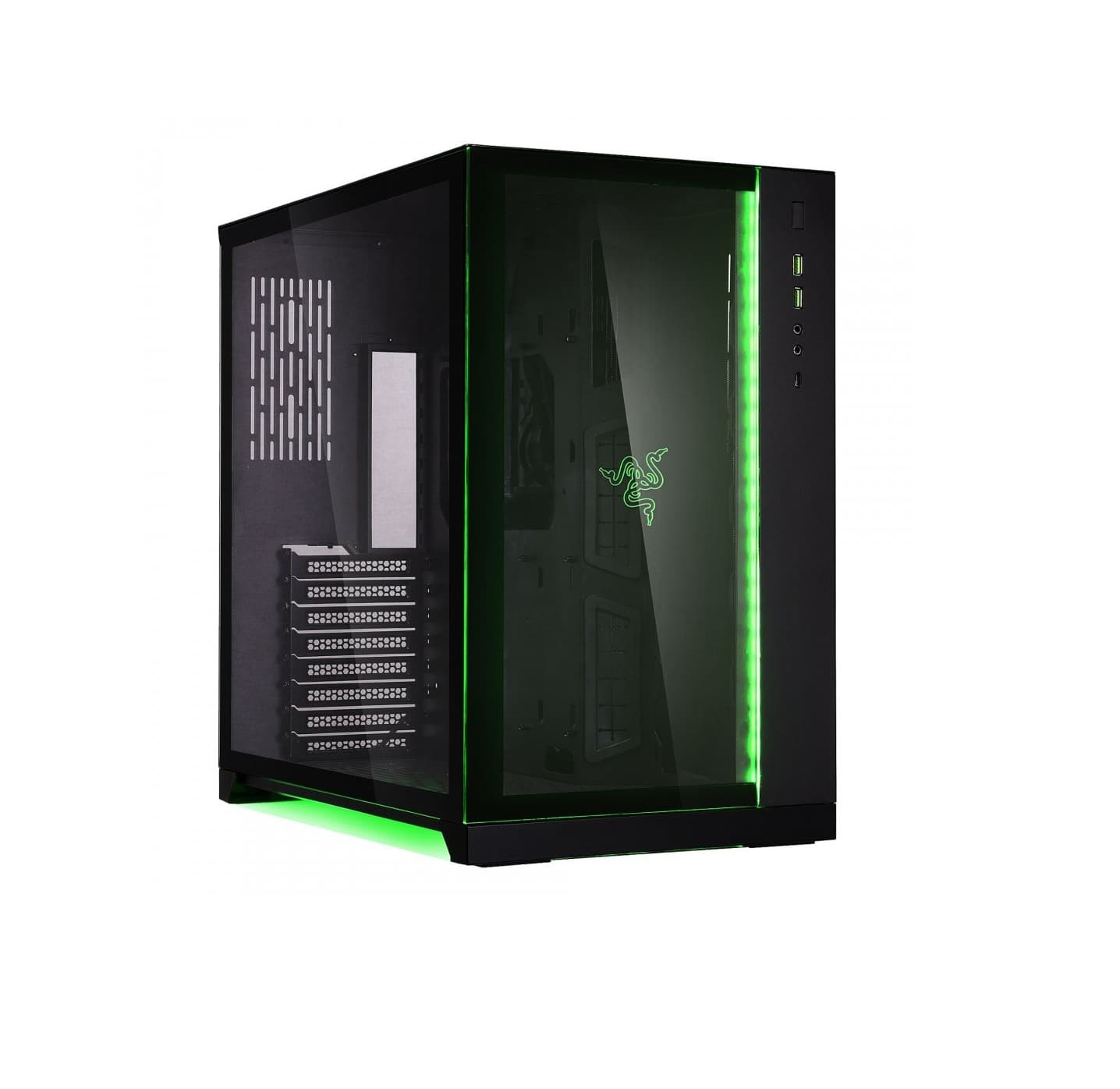 کیس گیمینگ لیان لی Lian Li O11 Dynamic Razer Edition — تصویر ۲