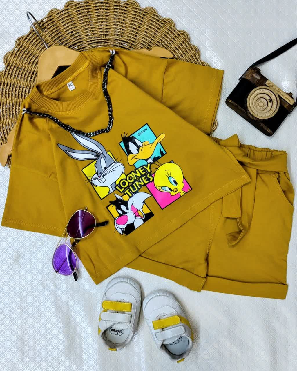 کراپ و شورتک دخترانه LOONEY — تصویر ۳