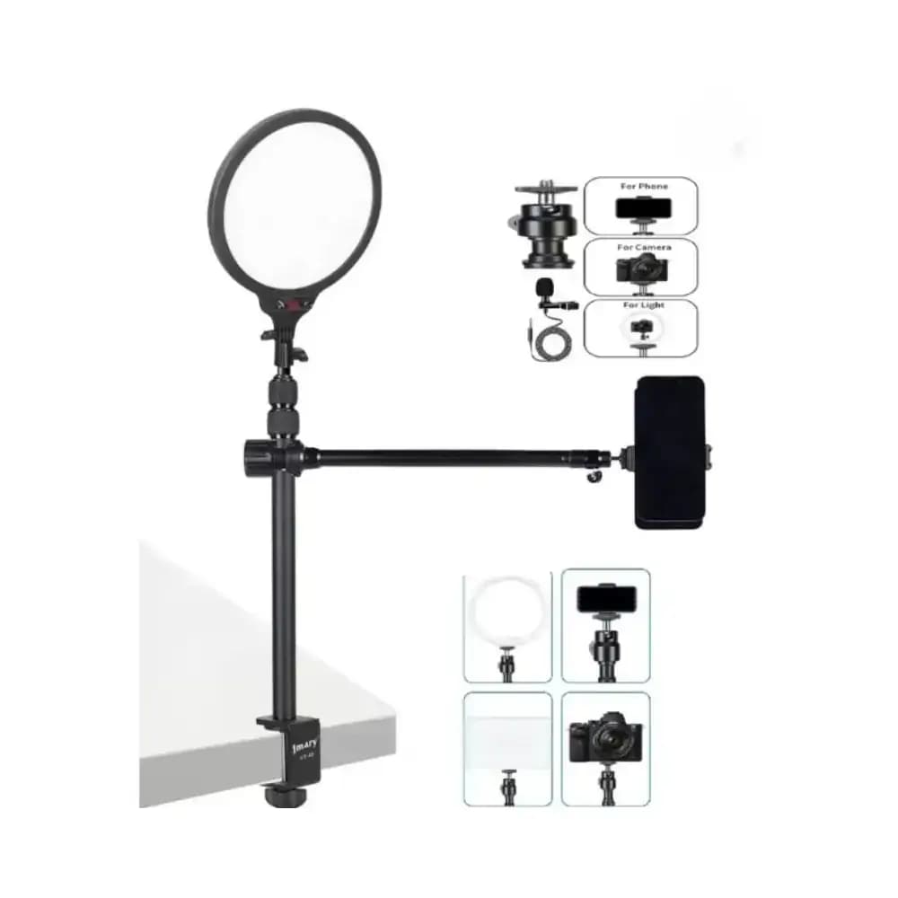پایه نصب موبایل به میز Jmary MT21 – Mt49 Desktop Mobile Mount Stand