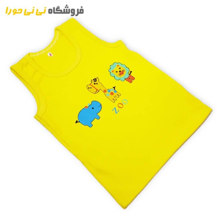 رکابی پنبه طرح حیوانات سایز 456