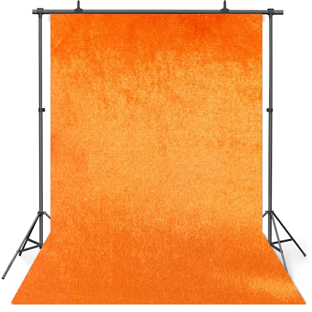 فون بک گراند نارنجی مخمل 2x3m