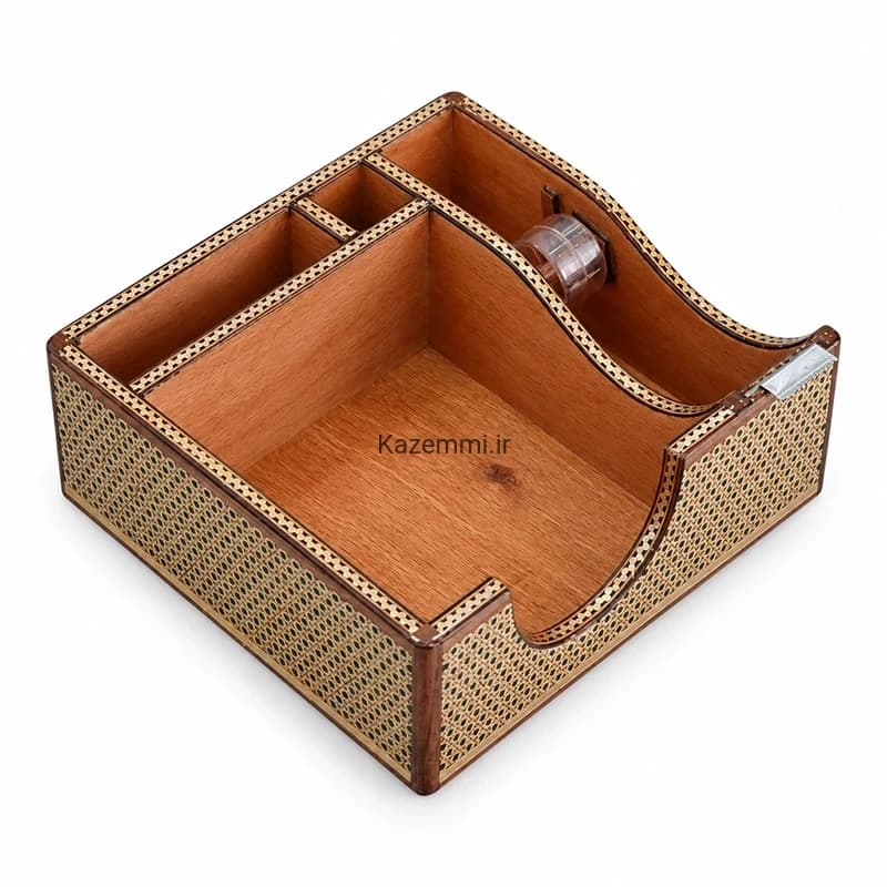 ست اداری 3 کاره رومیزی خاتم کندویی