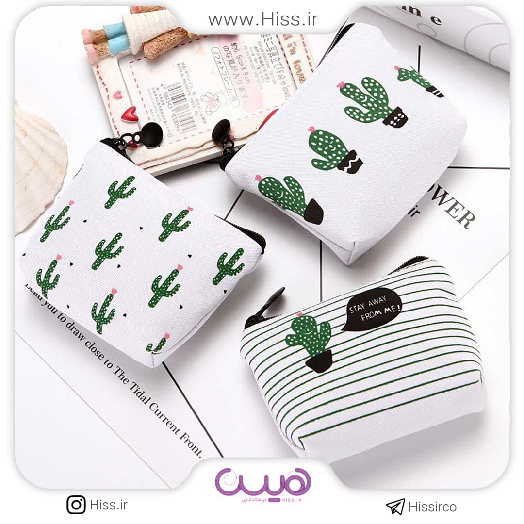 کیف نقلی سفید کاکتوس