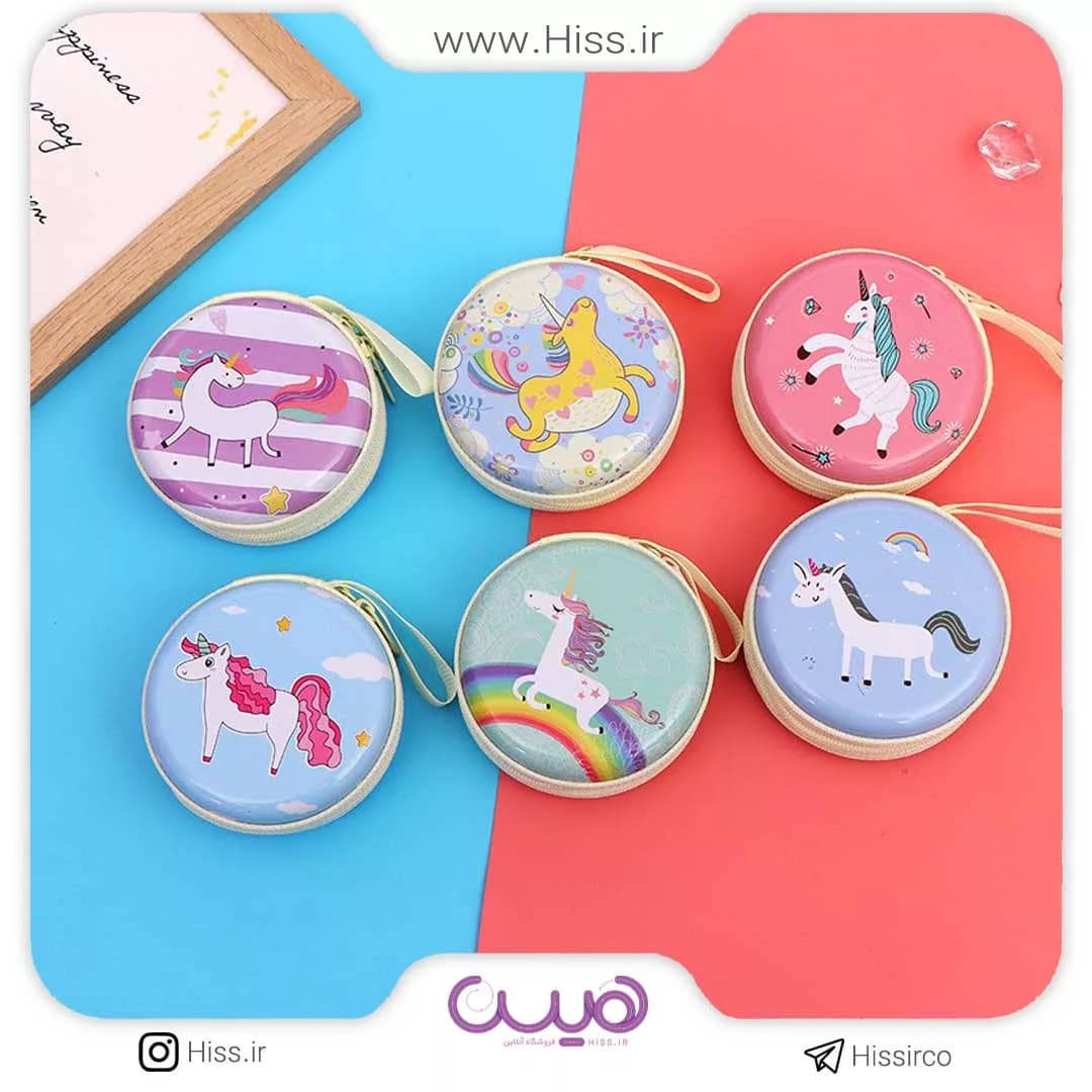 جعبه فلزی اسب تک شاخ