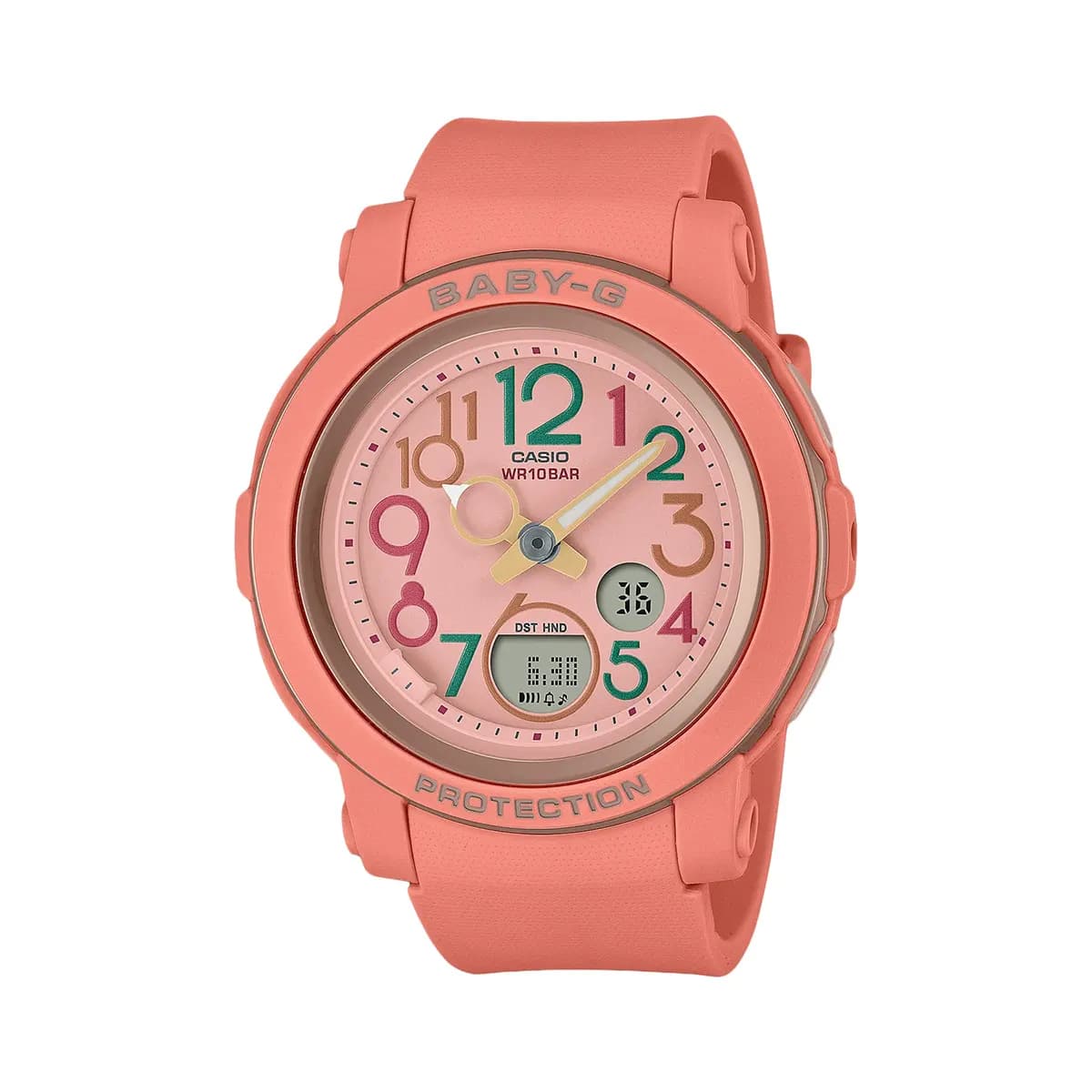 ساعت مچی دخترانه/ پسرانه کاسیو (BGA-290PA-4ADR) Casio Baby-G — تصویر ۴