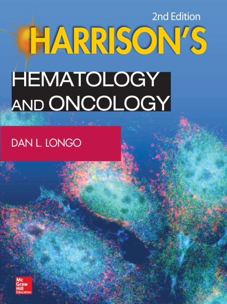 کتاب Harrison’s Hematology and Oncology, 2nd Edition (خون شناسی و سرطان شناسی هاریسون، ویرایش دوم) نسخه انگلیسی PDF | دن ال. لانگو