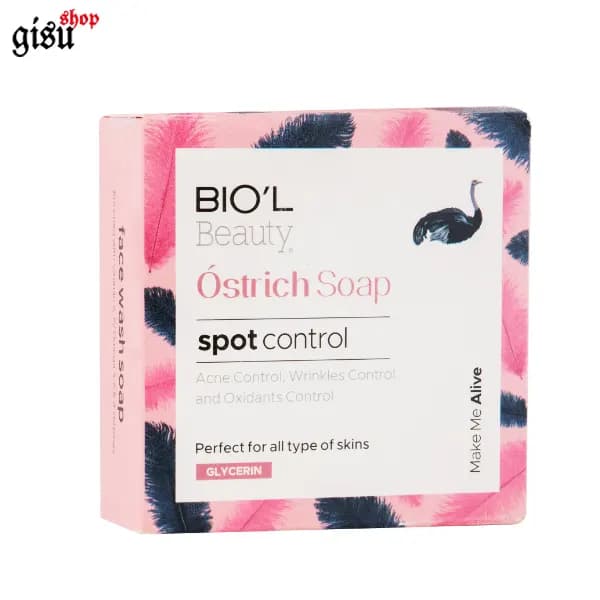 صابون روغن شتر مرغ بیول (BIOL) پاک کننده آرایش