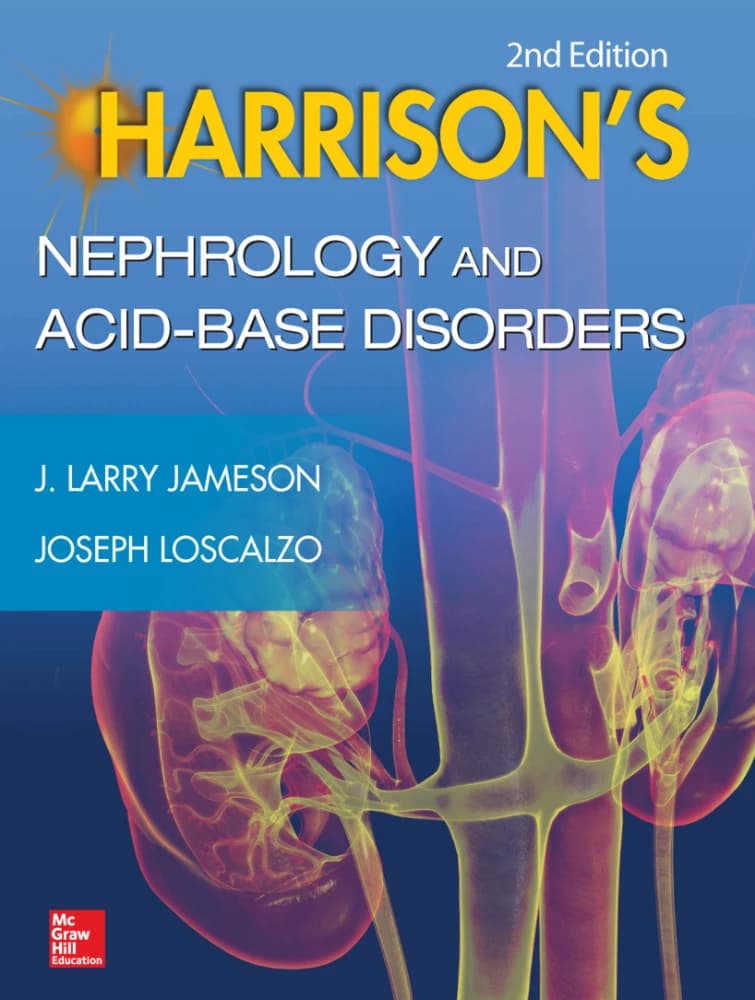 کتاب Harrison’s Nephrology and Acid-Base (نفرولوژی و اسید-باز هاریسون) نسخه انگلیسی PDF | جوزف لاسکالزو