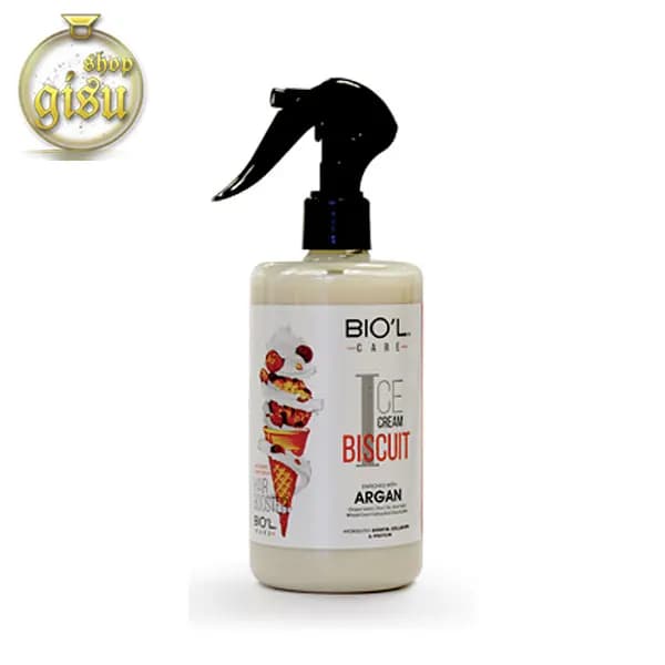 ماسک مو بستنی بیسکوییت بدون آبکشی بیول(BIOL) حجم 400ml
