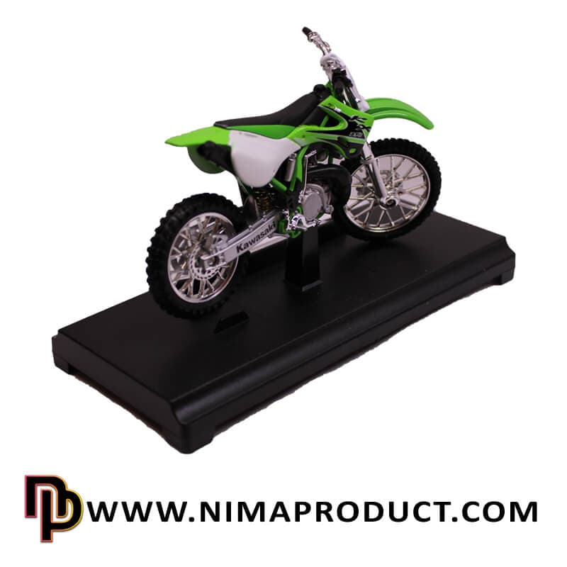ماکت فلزی موتور سیکلت مدل Kawasaki KX 250 — تصویر ۳