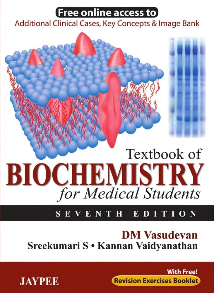 کتاب Textbook of Biochemistry for Medical Students (کتاب درسی بیوشیمی برای دانشجویان پزشکی) نسخه انگلیسی PDF