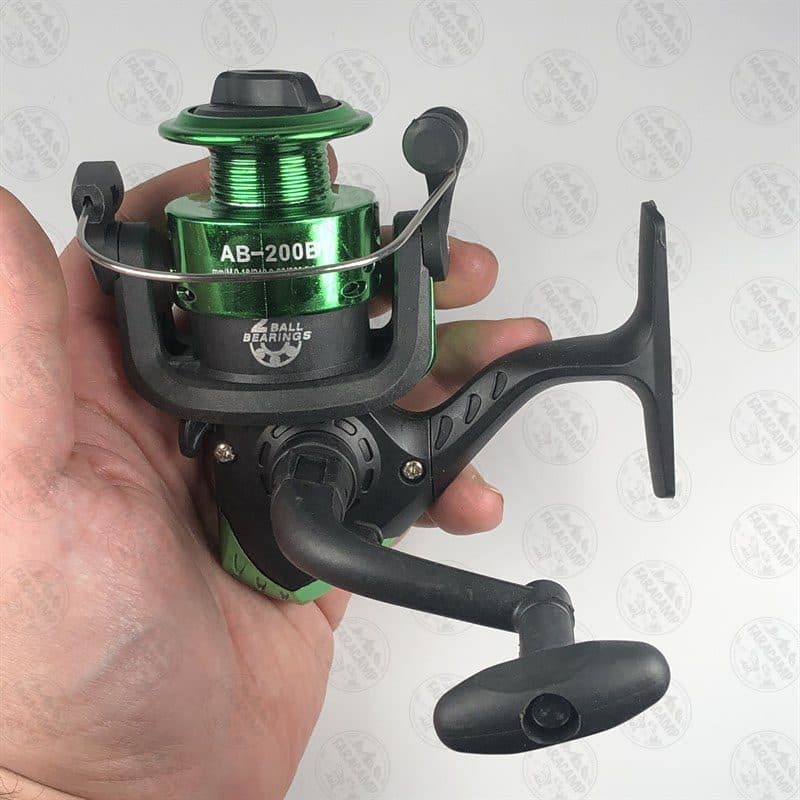 چرخ ماهیگیری AB-200B سبز — تصویر ۲