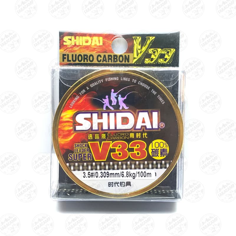 نخ ماهیگیری فلوروکربن Shidai V33 سایز ۰.۳۰ ، ۱۰۰ متر
