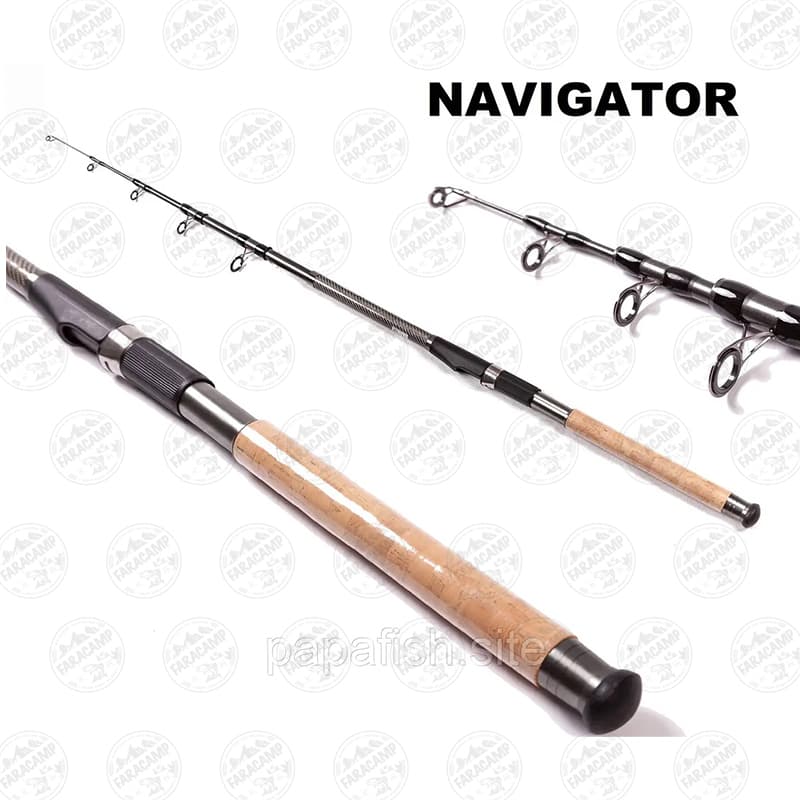 چوب ماهیگیری تلسکوپی MIKANO Navigator فول کربن ۳۶۰ سانتی متر — تصویر ۲