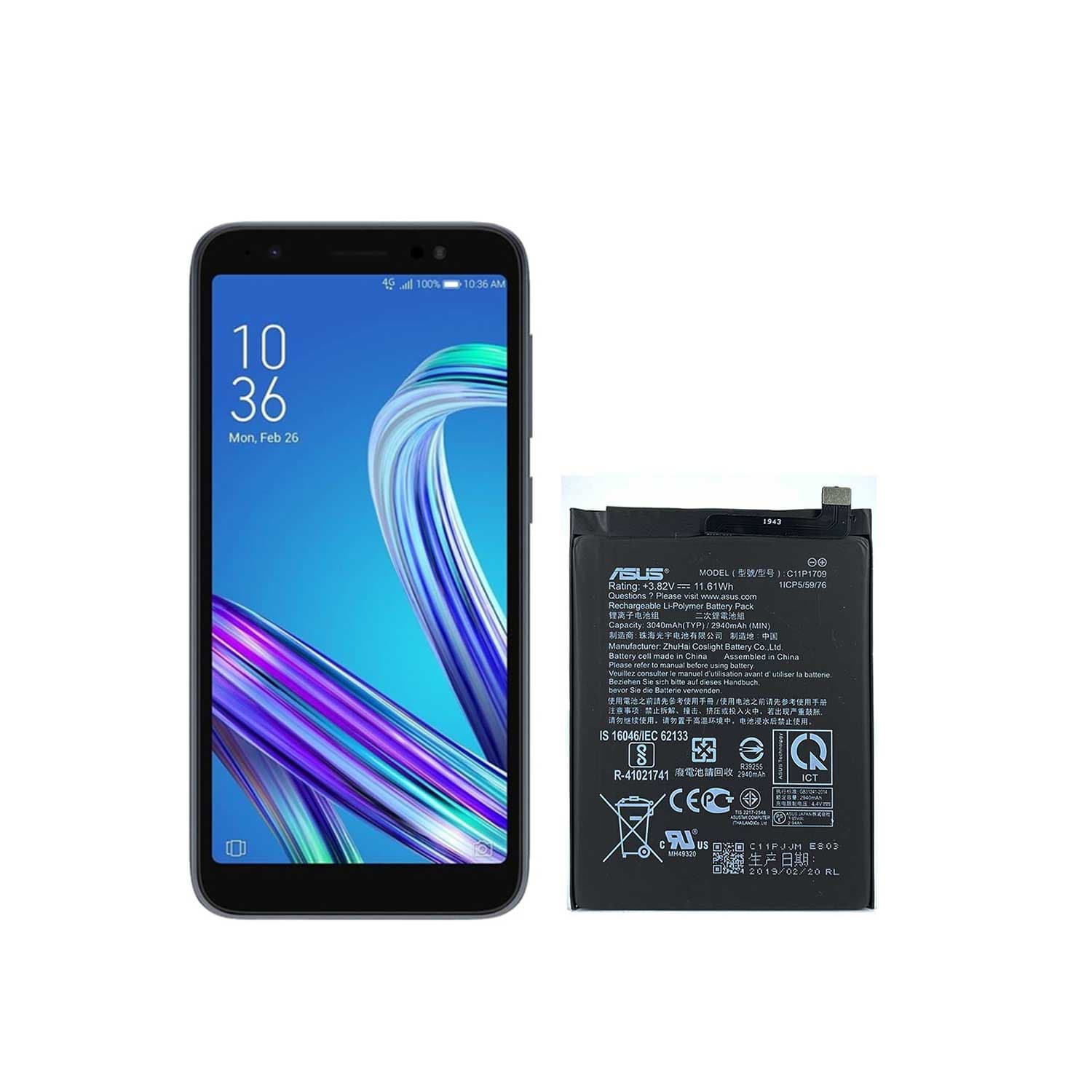 باتری گوشی ایسوس Asus Zenfone Live L1-ZA550KL مدل C11P1709