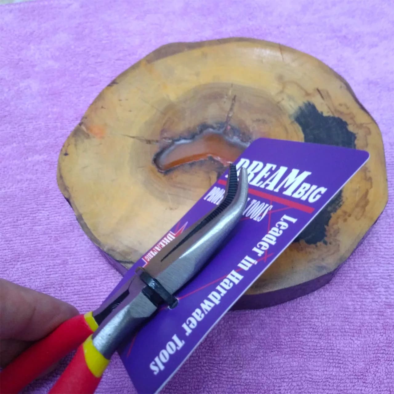 انبر دم کج دریم بیگ مدل Mini05 سایز 5 اینچ — تصویر ۳