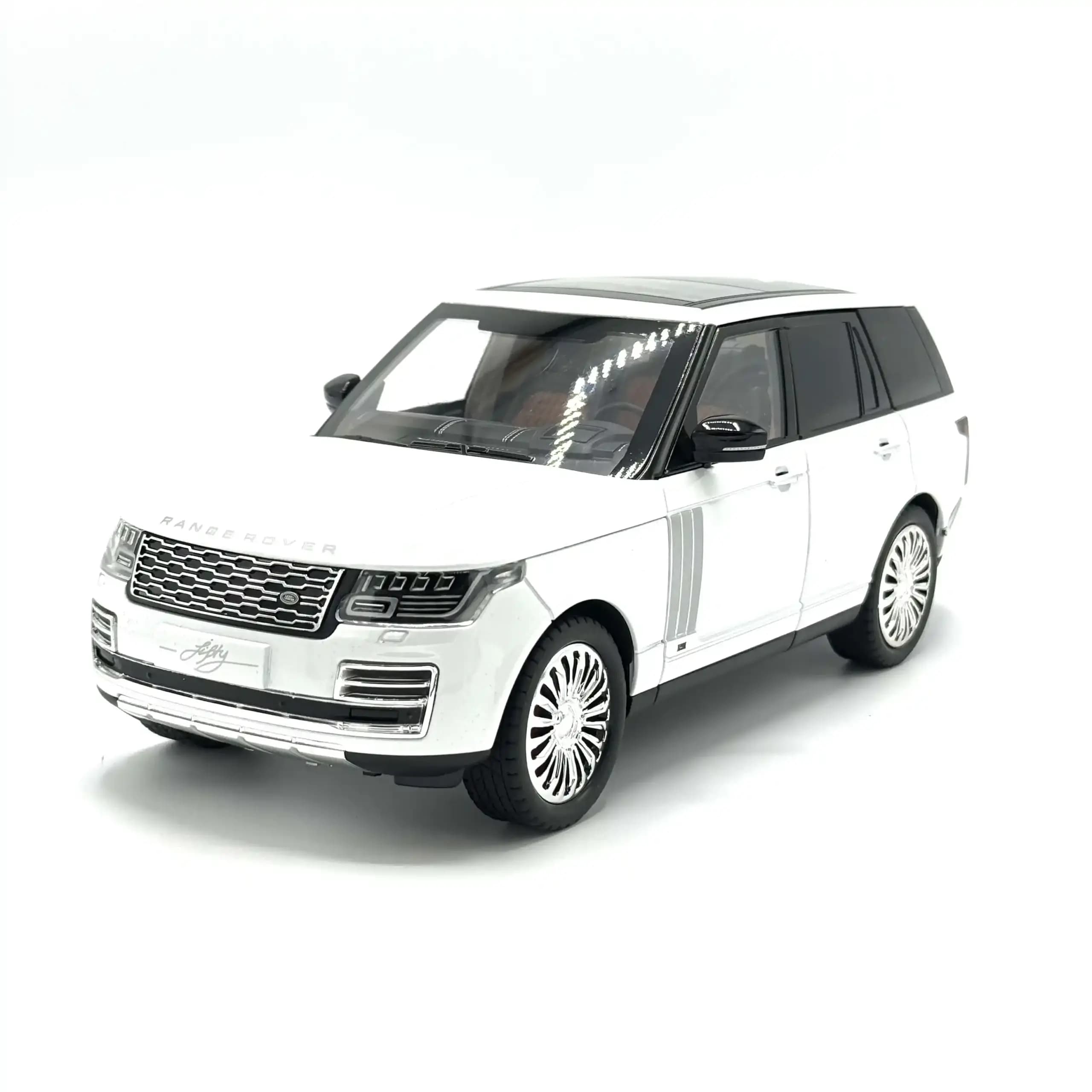 ماشین ماشین فلزی رینج راور سفید مدل Vogue SUV