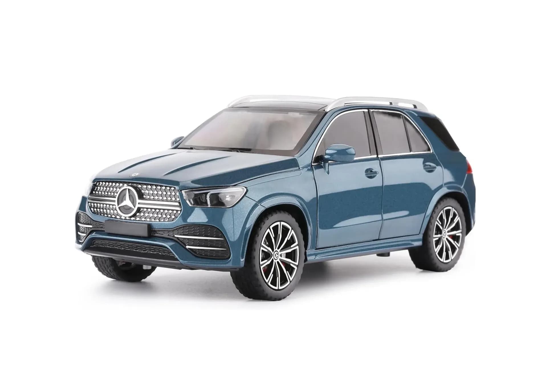 ماشین فلزی مرسدس بنز آبی مدل GLE350