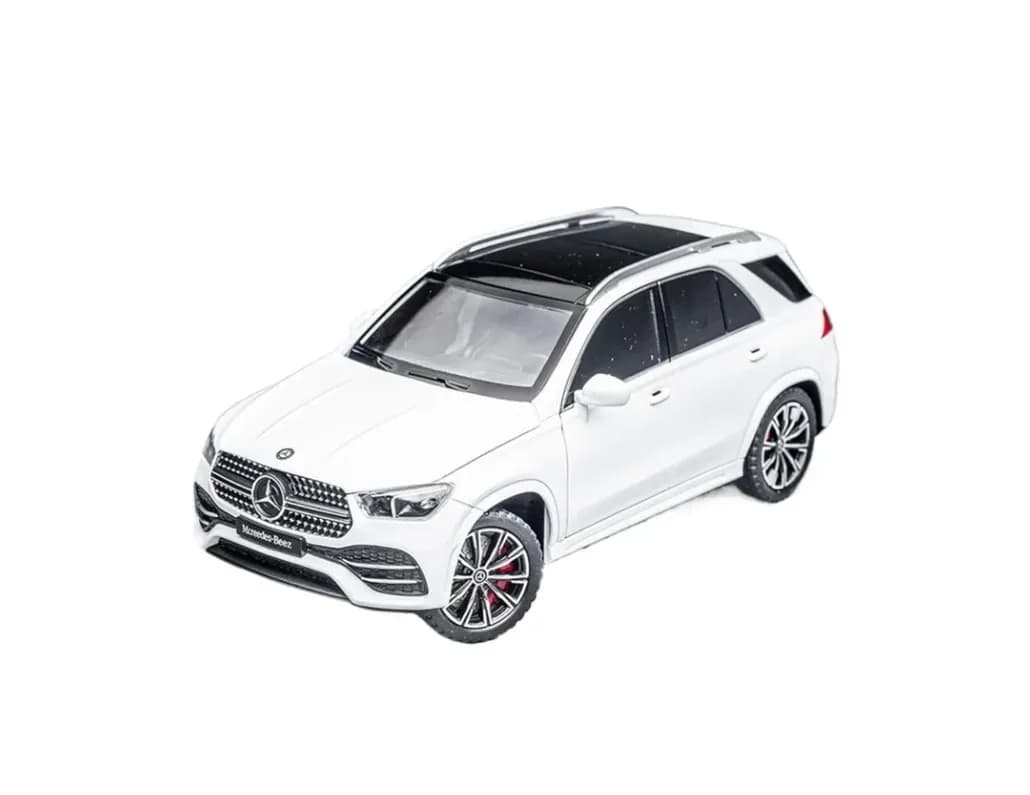 ماشین فلزی مرسدس بنز سفید مدل GLE350 — تصویر ۲