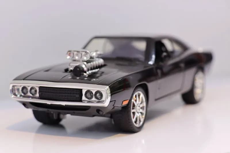 ماشین فلزی دوج چارجر 1970 مشکی مدل Fast & Furious — تصویر ۷