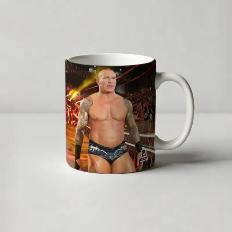 ماگ ورزشی طرح تم ورود رندی اورتن Randy Orton – کد LV117