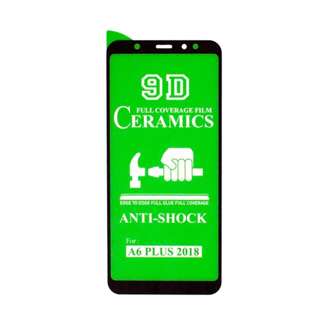 محافظ صفحه نمایش سرامیکی 9D مناسب برای سامسونگ +Galaxy j6
