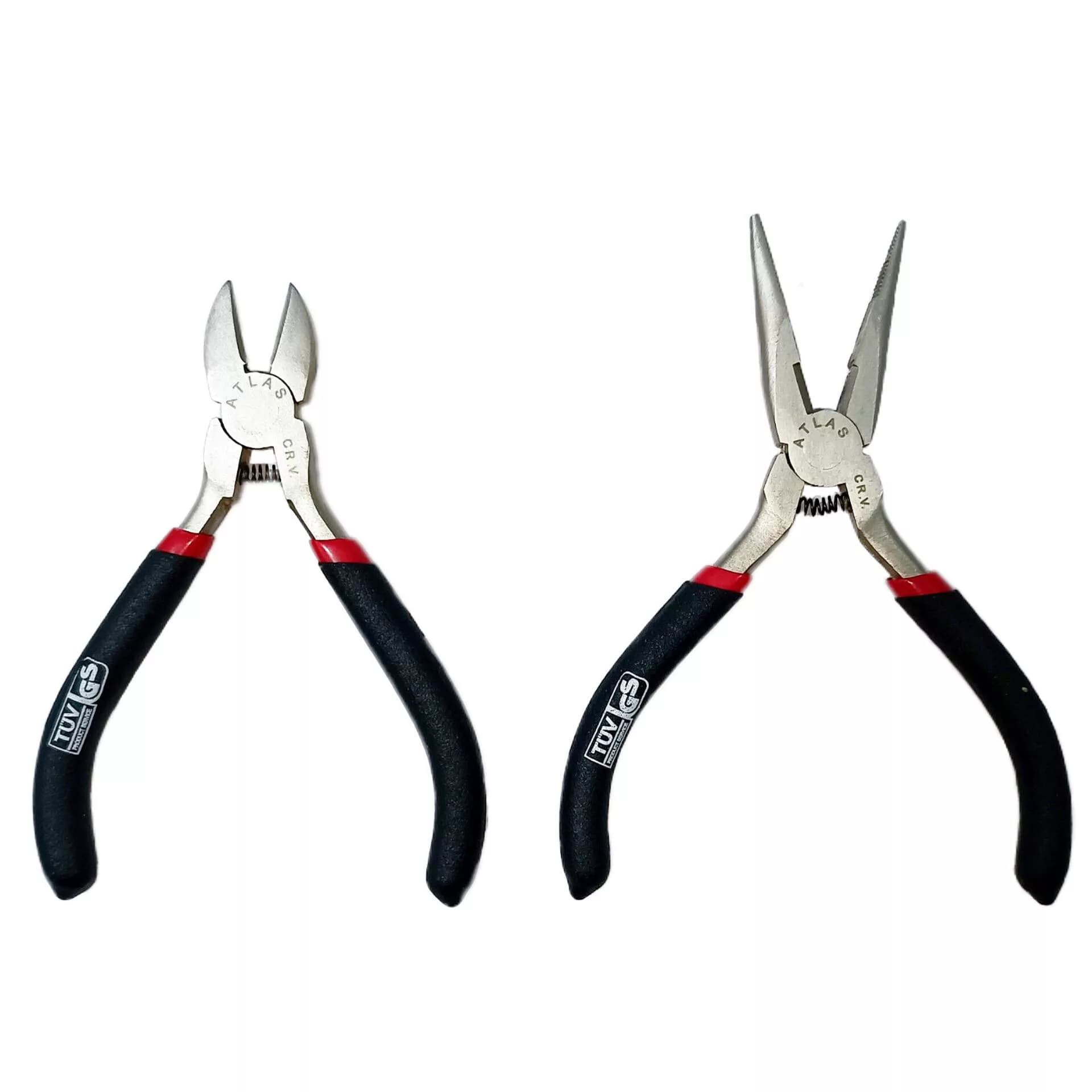 انبر مینیاتوری اطلس مدل 2pcs5379 مجموعه 2 عددی