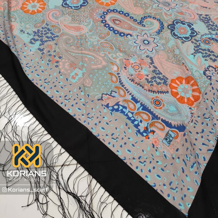 روسری نخی ترک کد Rs9699 — تصویر ۴