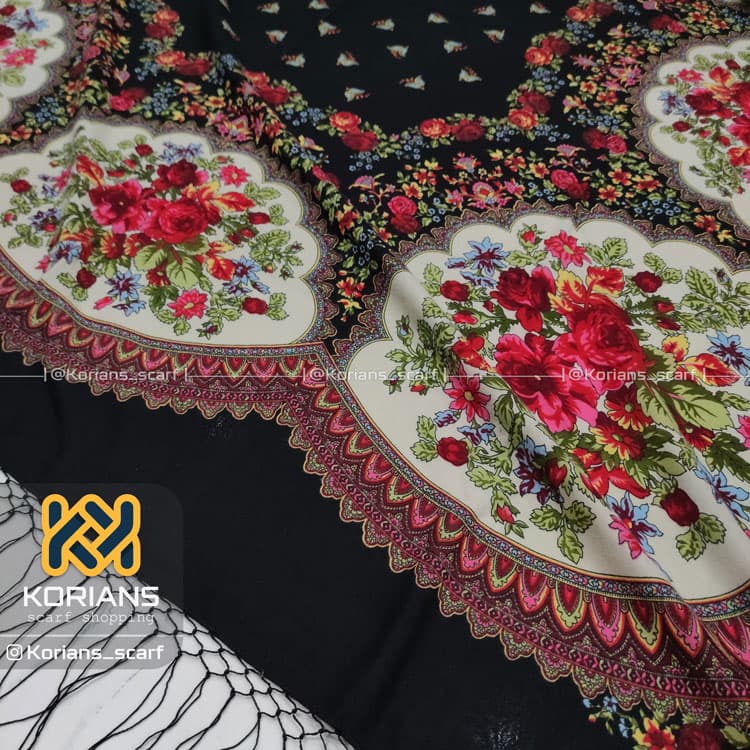 روسری ترک نخی مدل مونا — تصویر ۴