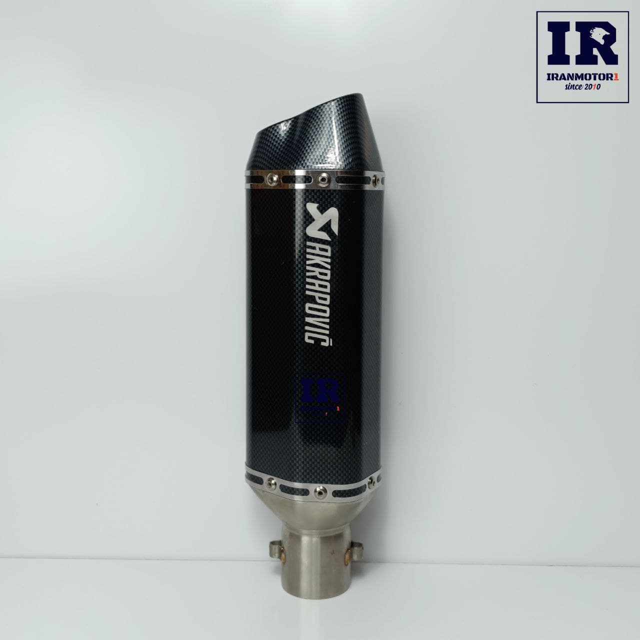 اگزوز قهرمانی طرح کربن آکروپویچ دو لول akrapovic – مشکی