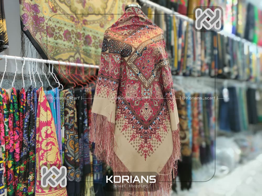 روسری نخی ترک کد Rs19489