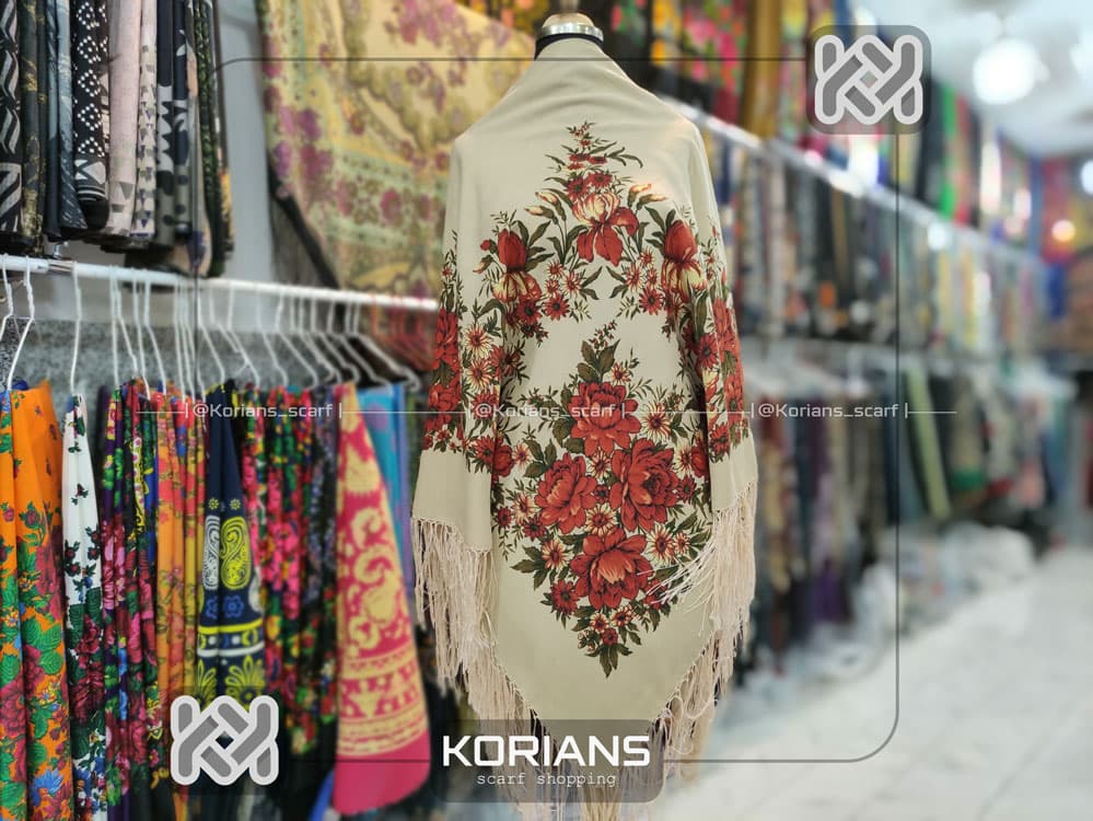 روسری نخی ترک کد Rs19353