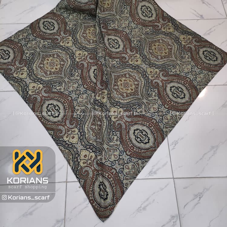 روسری نخی ترک کد Rs19321 — تصویر ۲