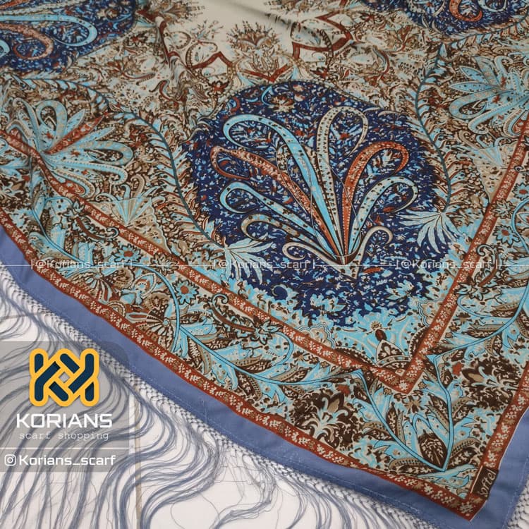 روسری نخی ترک کد Rs19255 — تصویر ۳