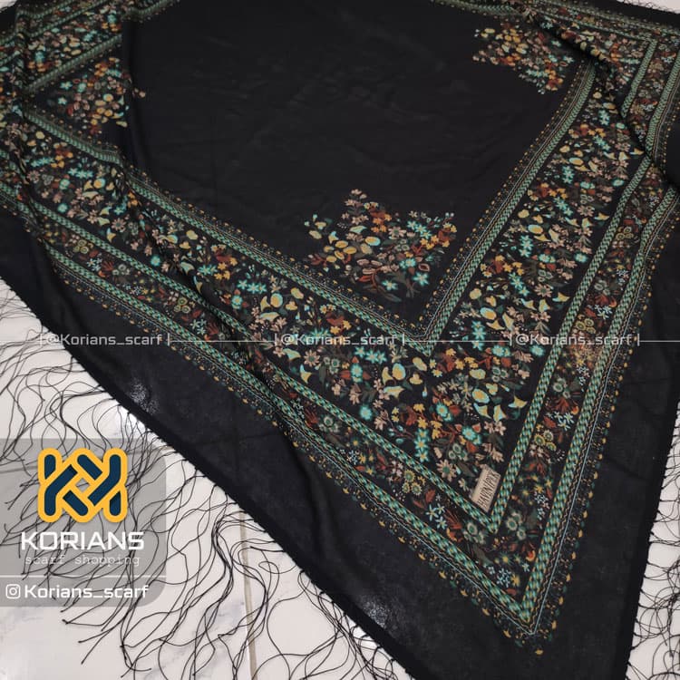روسری نخی ترک کد Rs19235 — تصویر ۳