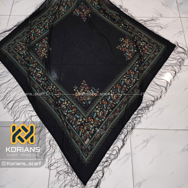 روسری نخی ترک کد Rs19235 — تصویر ۲